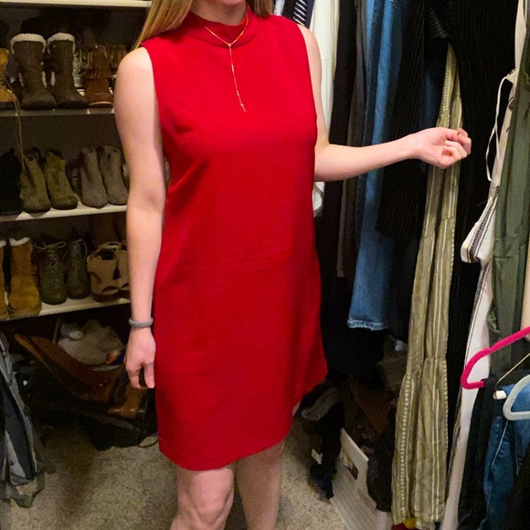 Red Cocktail Dress - Picture 1 of 3
